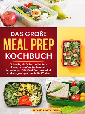 cover image of Das große Meal Prep Kochbuch
